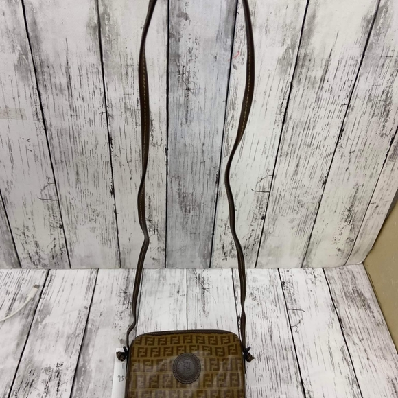 Rare Authentic FENDI Zucchino Vintage Mini Sling/Crossbody Bag - Picture 11 of 16